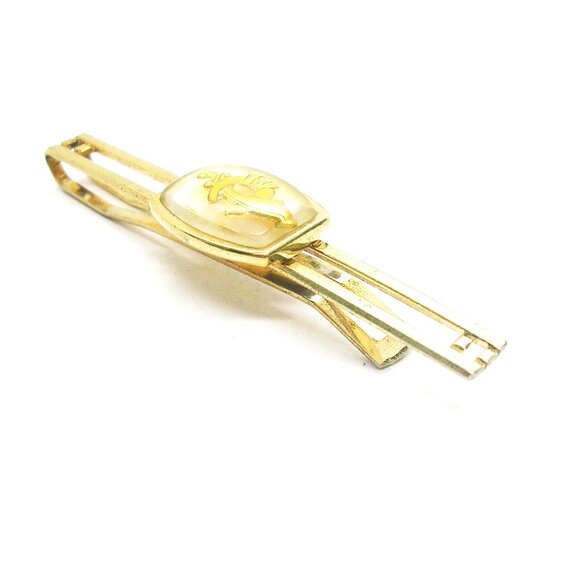Freemason Tie Clip Bar masonic Scimitar Shriners vintage Anson Necktie Holder - Picture 1 of 3